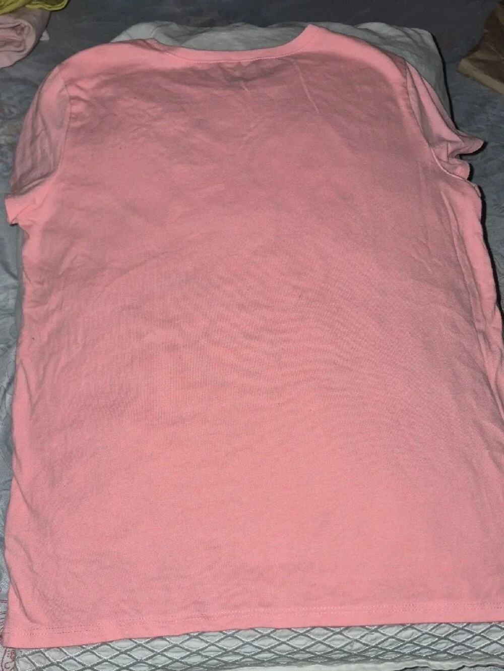 The Children's Place Pink Tee with Rainbow Smiley Faces